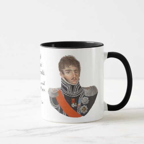 Jzef Antoni Poniatowski Polish Prince Mug