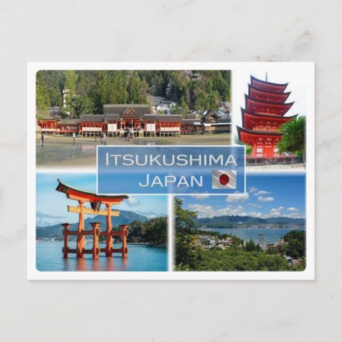 JP Japan _  Itsukushima _ Postcard