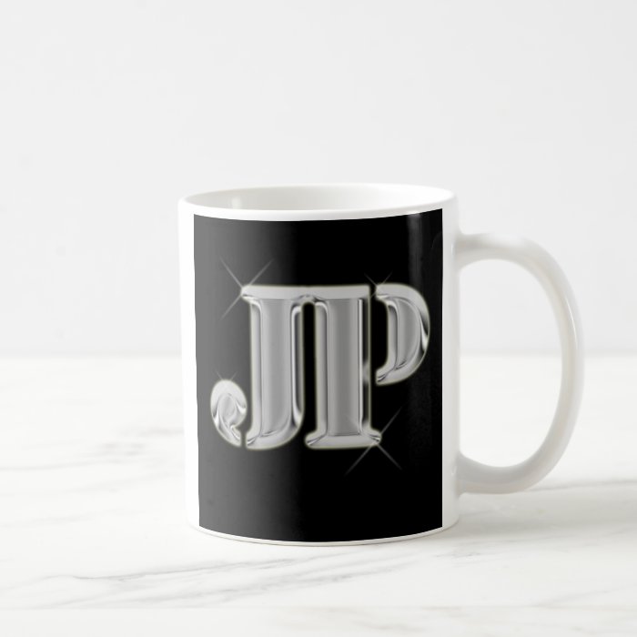 JP LOGO Letters Coffee Mug