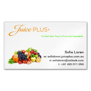 JP+ Magnet Fruit Bowl Orange Logo (Customize)