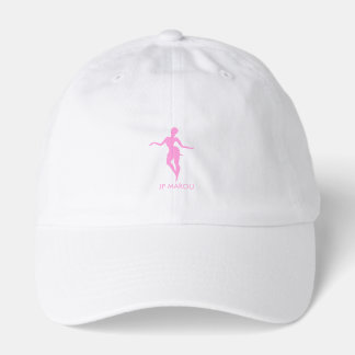 JP MAROU Dad Hat with Pink Logo 