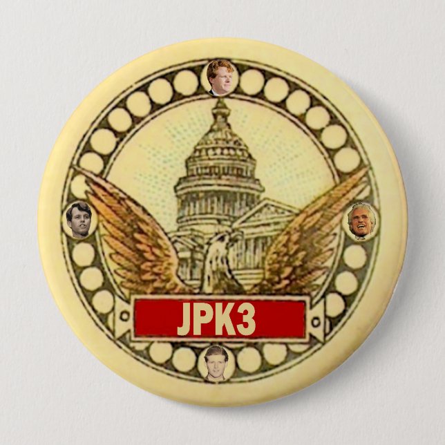 JPK3 Joseph P. Kennedy, III for Congress 2012 Button (Front)