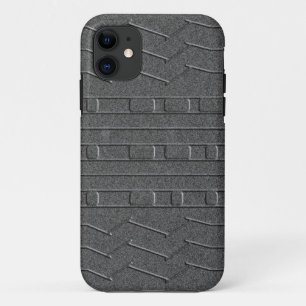 JPL Mars Curiosity Rover Tire Tread Homage Gray iPhone 11 Case