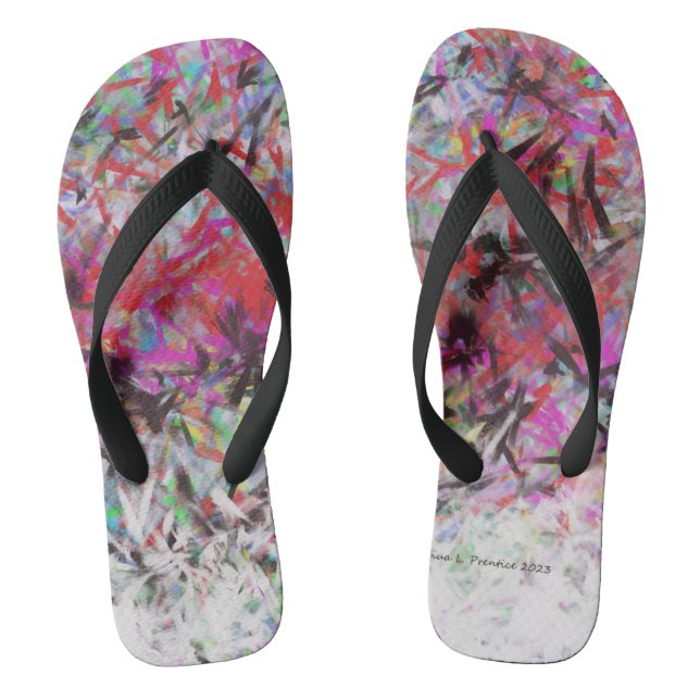JP's Artsy Ware's Flip Flops (Footbed)