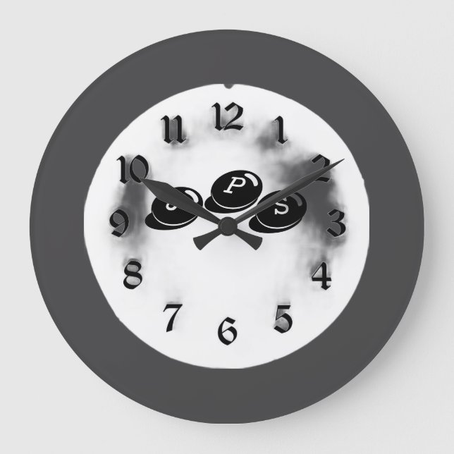 JPS BRAND  LARGE CLOCK (Front)