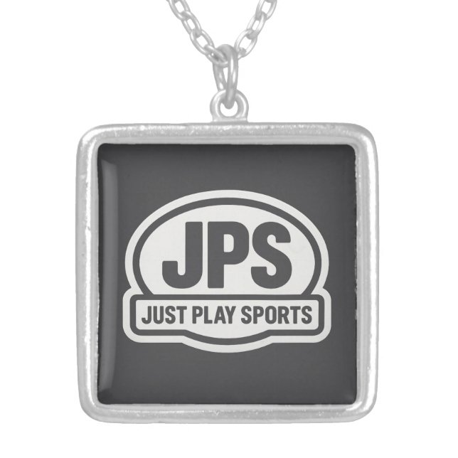 JPS  SILVER PLATED NECKLACE (Front)