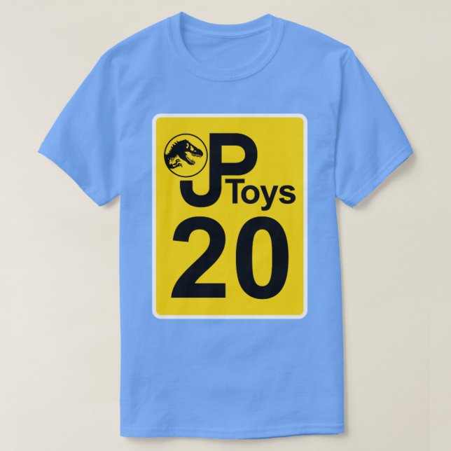 JPtoys 20 Yellow Portrait T-Shirt (Design Front)