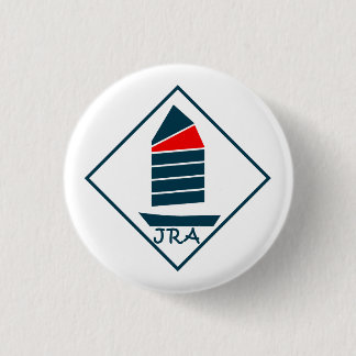 JRA Button – dark logo on white background