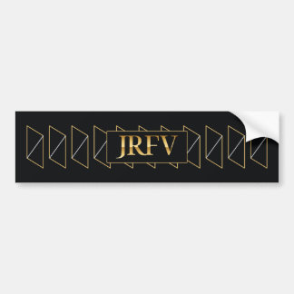JRFV Alternating Prism Ladder Bumper Sticker