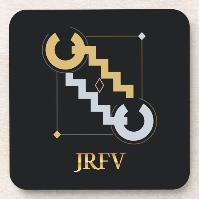 JRFV Eclipse Stairwell Set of 6 Beverage Coaster (Front)