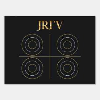 JRFV Four Circle Quadrants Sign