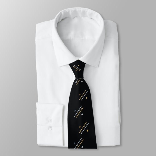 JRFV Parallel Ascent Neck Tie (Tied)