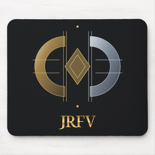 JRFV Split Equinox Mouse Pad (Front)
