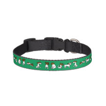 JRT Cartoon Dog Collar Green