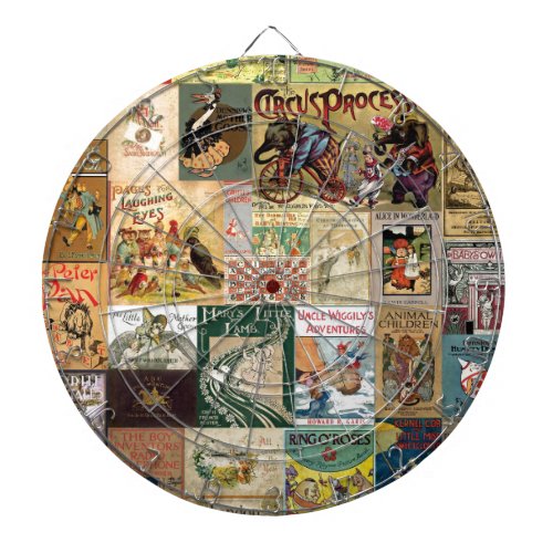 JSBC2 BOOK COVERS BOOKCOVERS COLLECTION COLORFUL A DART BOARD