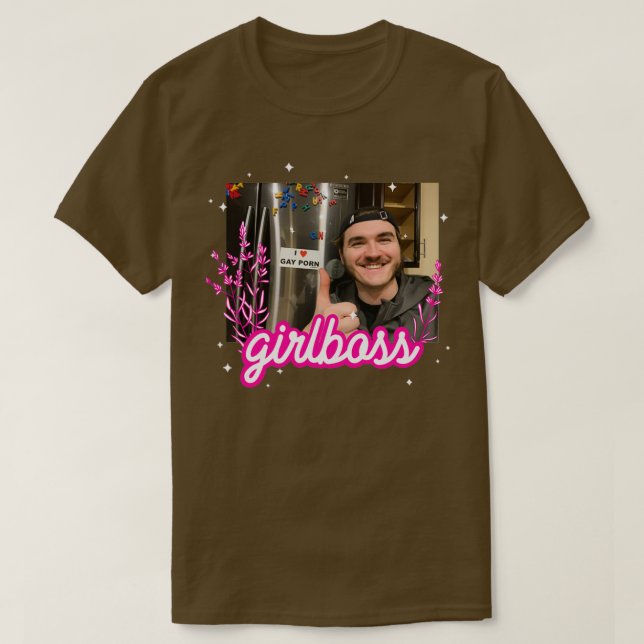 Jschlatt Girlboss T-Shirt (Design Front)