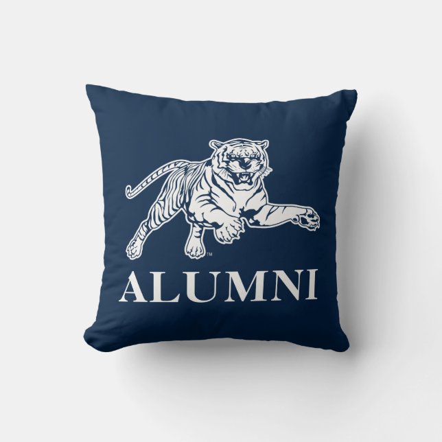 JSU Alumni Throw Pillow (Front)
