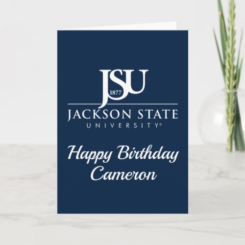 JSU Birthday Card