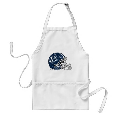 JSU Helmet Distressed Adult Apron