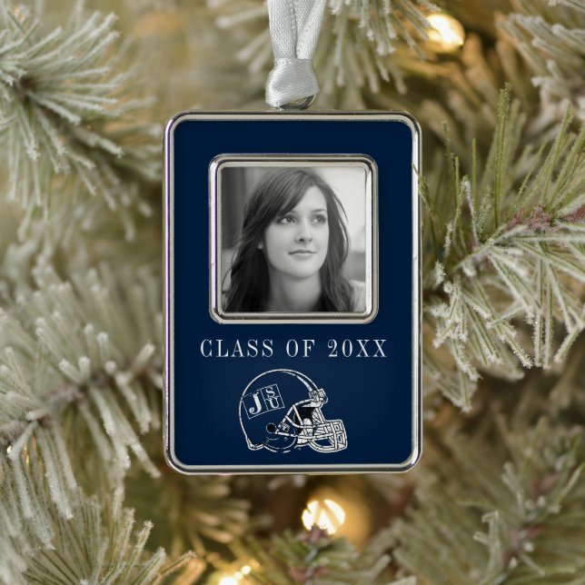 JSU Helmet Distressed Christmas Ornament (Tree)