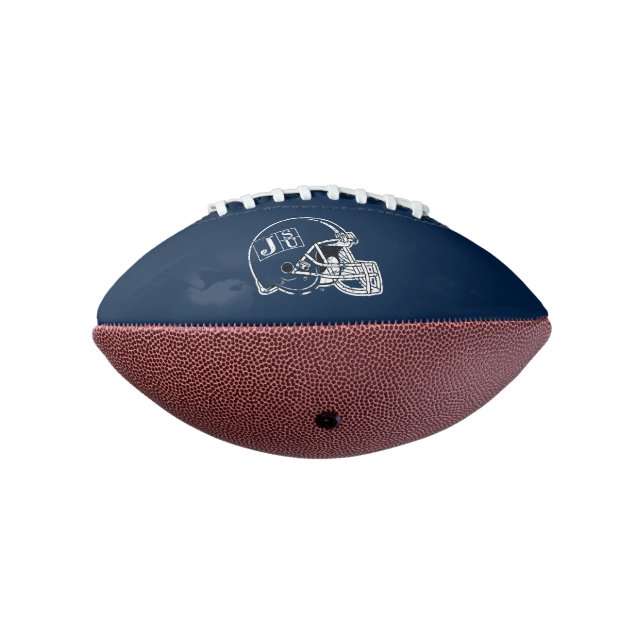 JSU Helmet Distressed Football (Rotated 270)