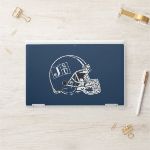 JSU Helmet Distressed HP Laptop Skin
