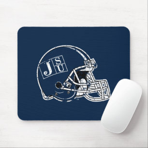 JSU Helmet Distressed Mouse Pad