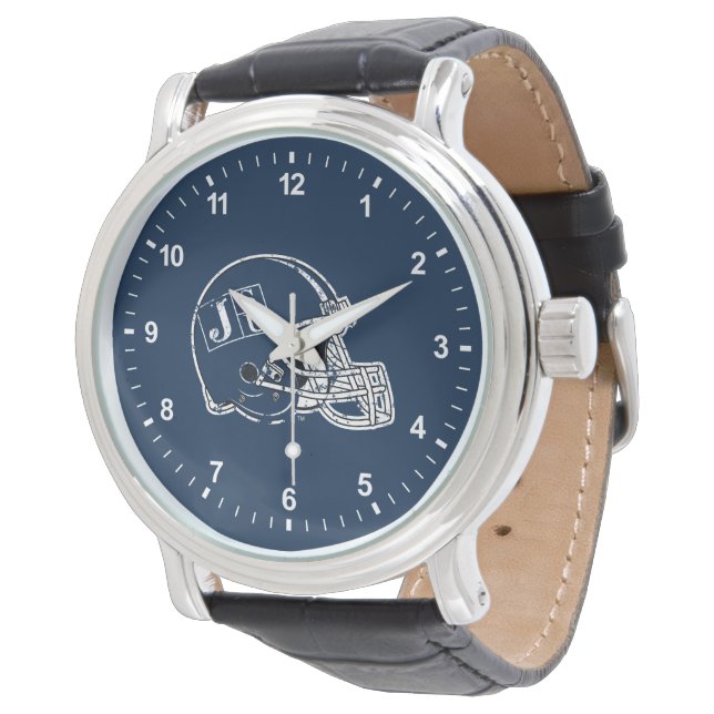 JSU Helmet Distressed Watch (Angled)