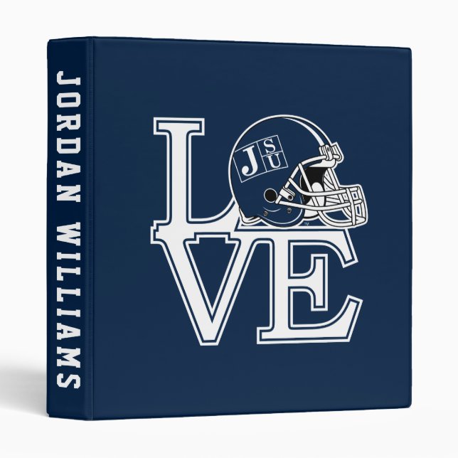 JSU Love 3 Ring Binder (Front/Spine)