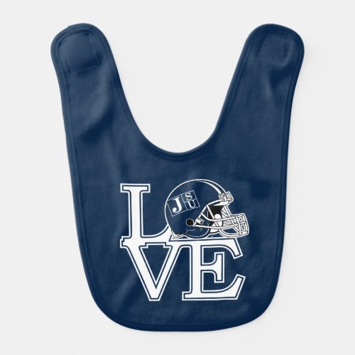 JSU Love Baby Bib