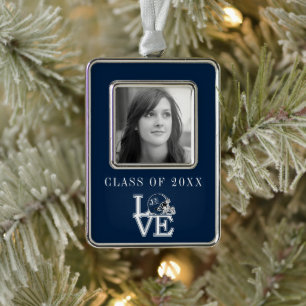 JSU Love Christmas Ornament