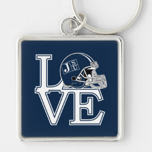 JSU Love Keychain