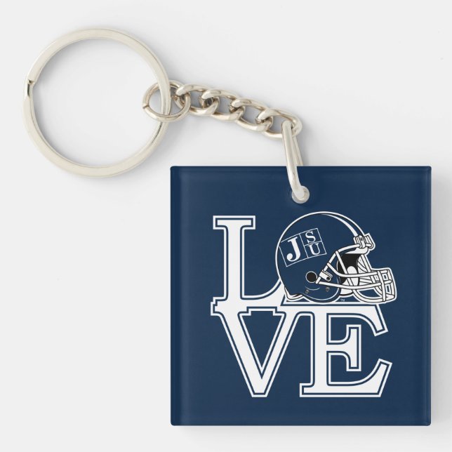 JSU Love Keychain (Front)