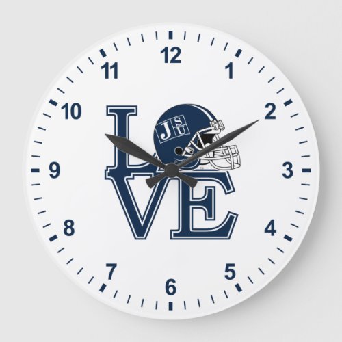 JSU Love Large Clock