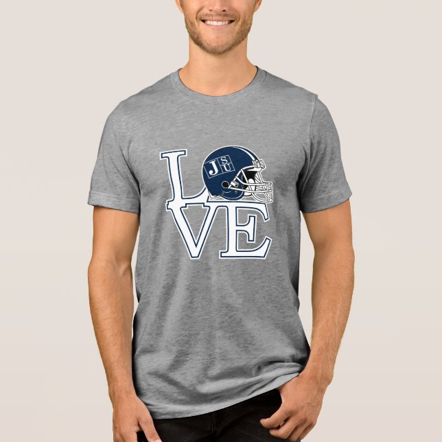 JSU Love Tri-Blend Shirt (Front)
