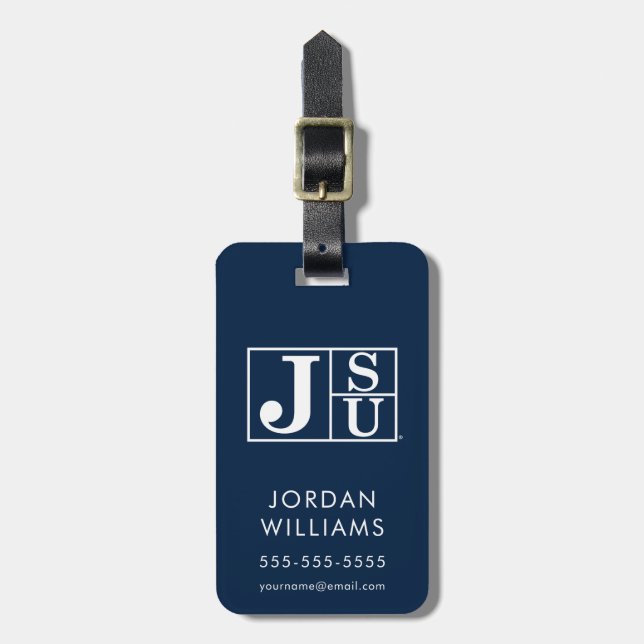 JSU LUGGAGE TAG (Front Vertical)