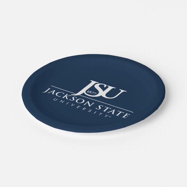 JSU PAPER PLATES (Angled)