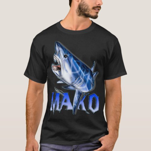JTrexx Mako Shark  Premium  T_Shirt