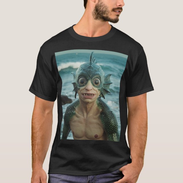 Juan Cabana A.I. Sea Monster T-Shirt  (Front)