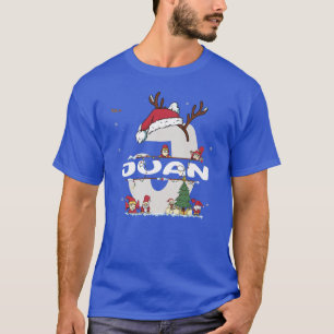 Juan Christmas w Juan Name for funny Xmas T-Shirt