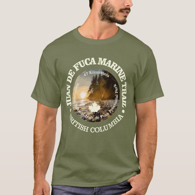 Juan de Fuca Marine Trail (OBP) T-Shirt (Front)