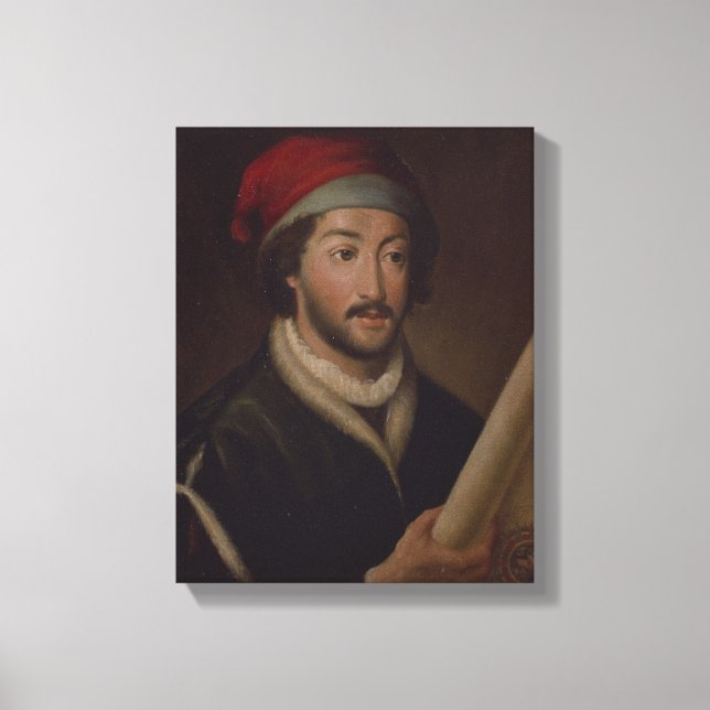 Juan de la Cosa Canvas Print (Front)