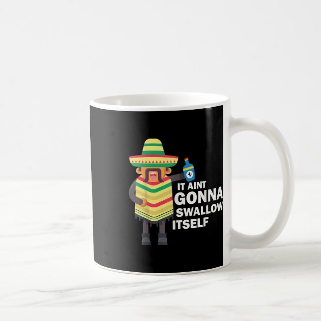 Juan Drinking Mexican Fiesta Quote Funny Cinco De  Coffee Mug (Right)