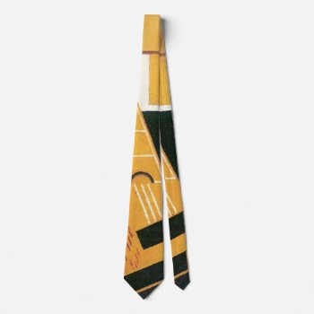 Juan Gris - Photograph Of The Guitar Abstract Art  Neck Tie by ArtLoversCafe at Zazzle