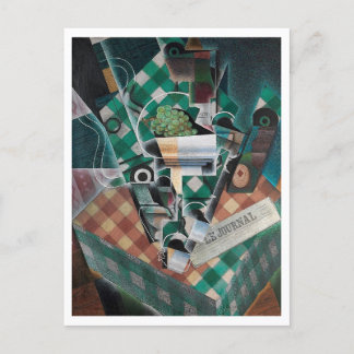 Juan Gris, Still Life, Modern Art Postcard