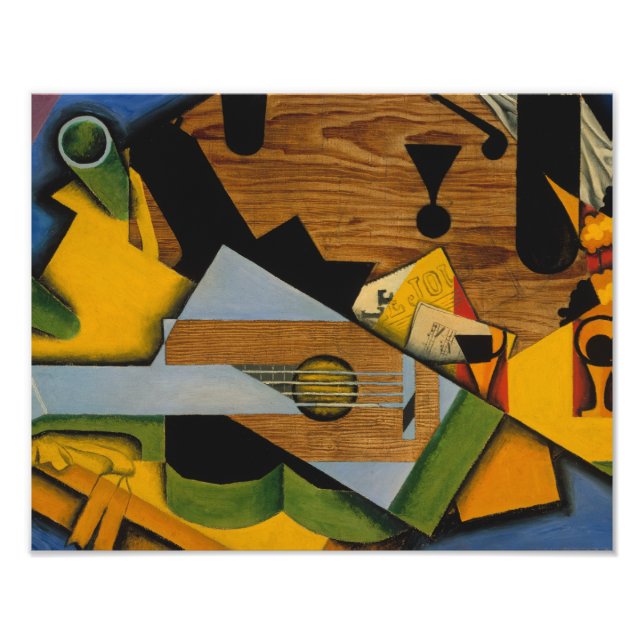 Juan Gris - Still Life with a Guitar Photo Print (Front)