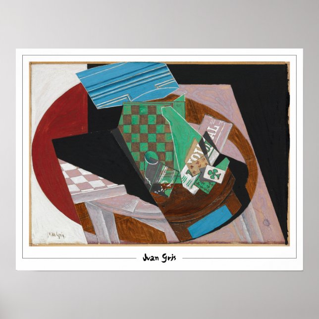 Juan Gris Zedign Art Poster #164