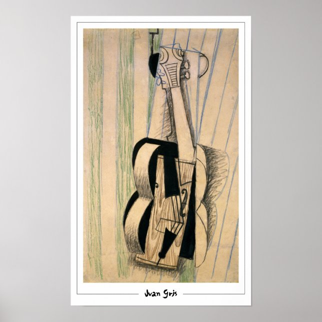 Juan Gris Zedign Art Poster #179 (Front)