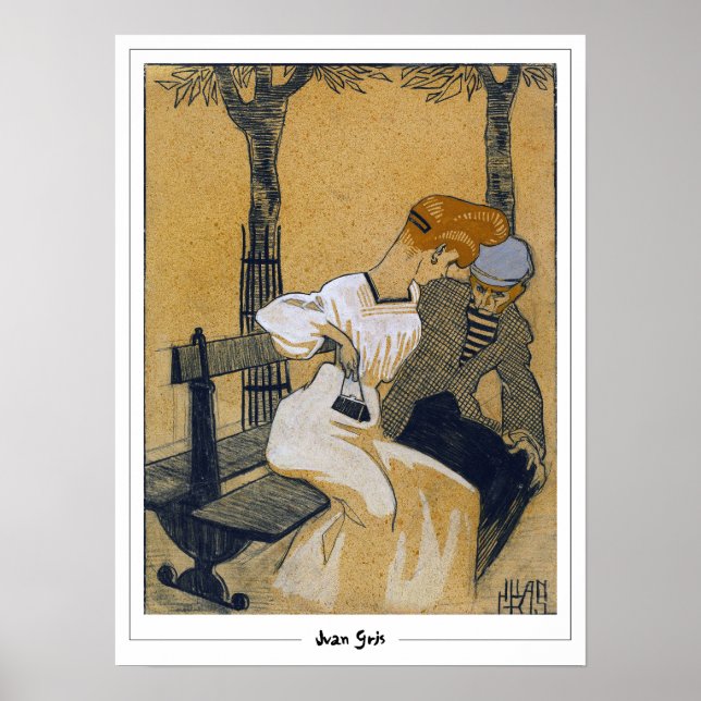 Juan Gris Zedign Art Poster #277 (Front)