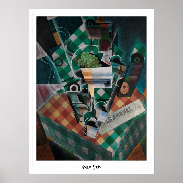 Juan Gris Zedign Art Poster #38 (Front)